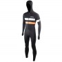 hunter-lycra-speedpak-met-cap-retro-oranje